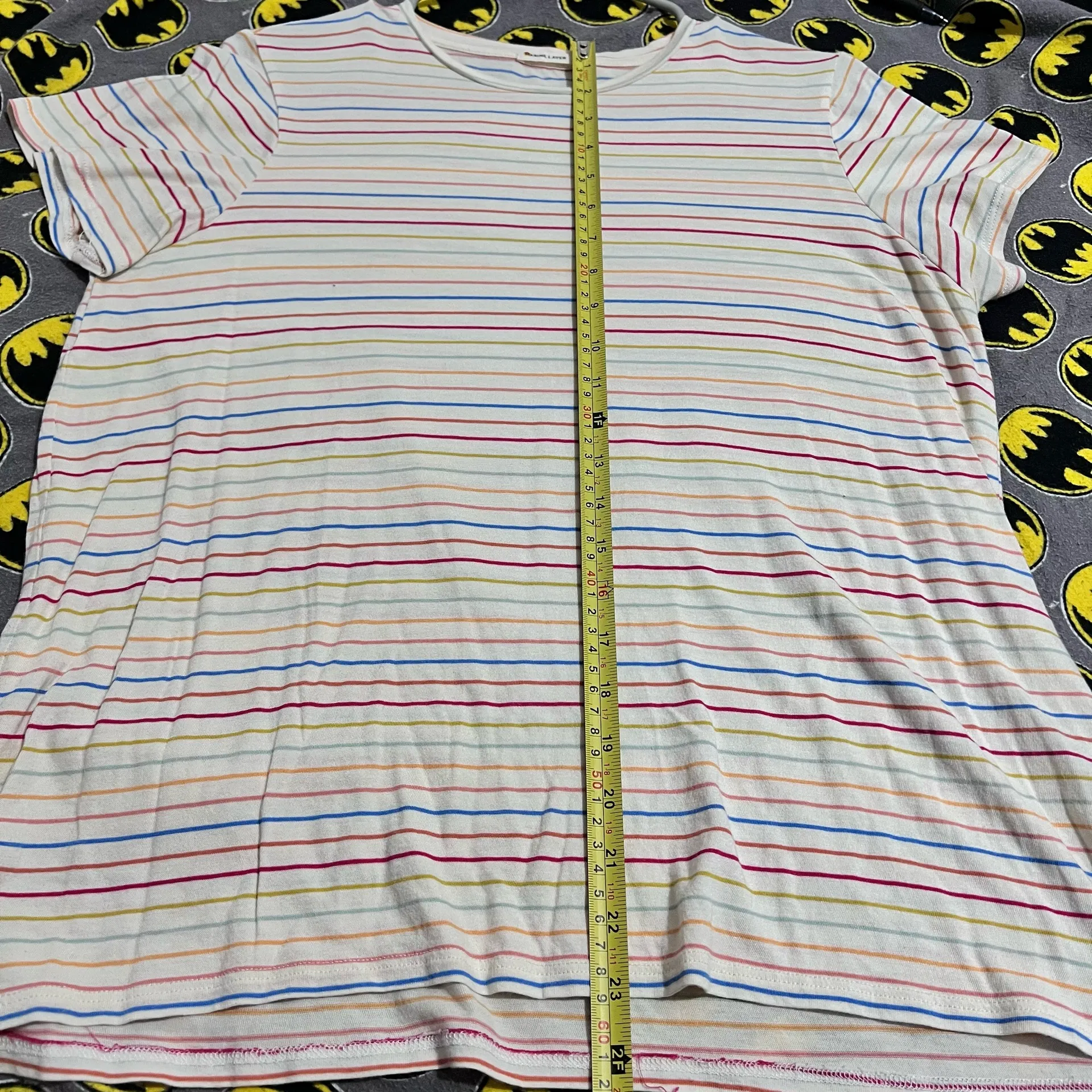 MARINE LAYER Pinstripe Crewneck Swing Tshirt - Image 7