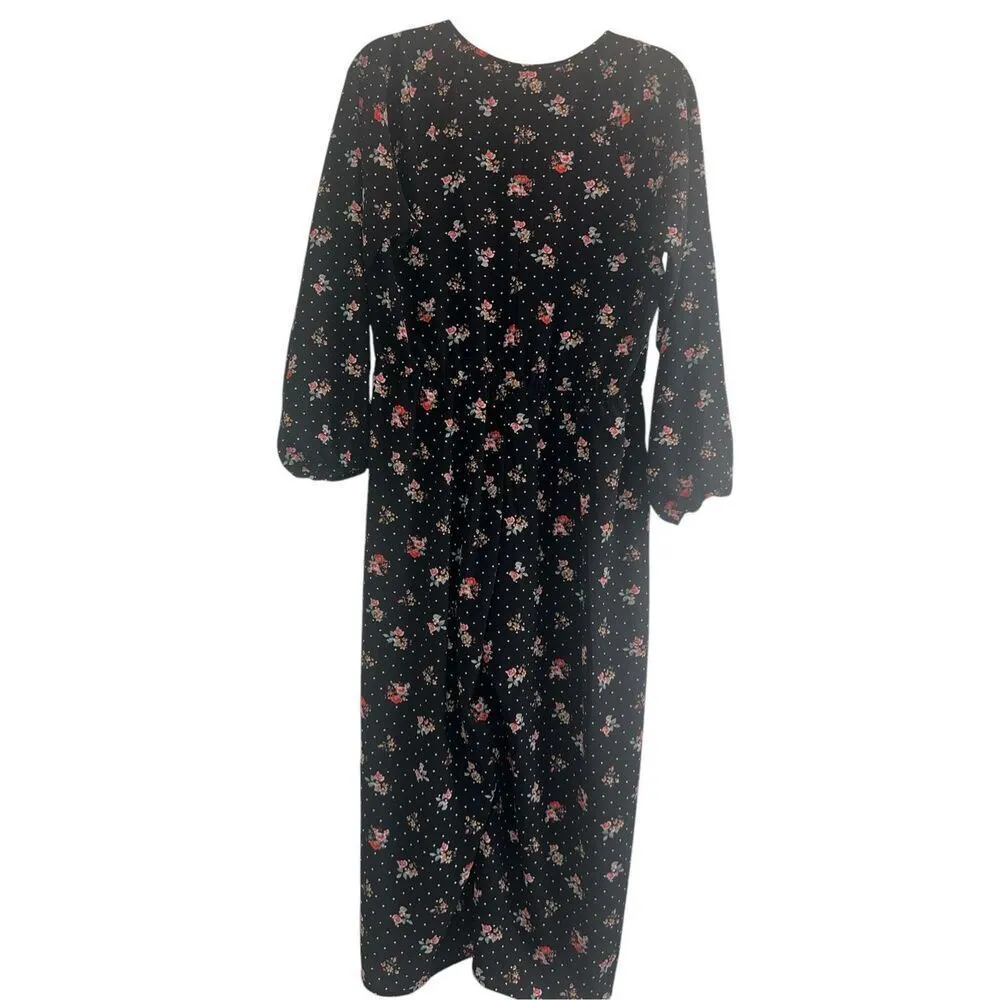 ✨Superfoxx Floral Dot Sz Medium Jumpsuit✨ - Image 4