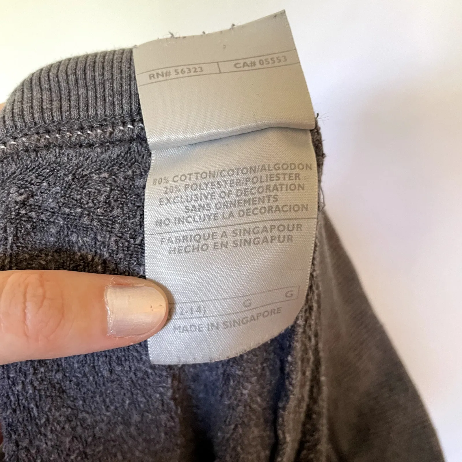 Nike wide leg sweatpants gray women's size large cotton pants athleisure comfort - Image 7