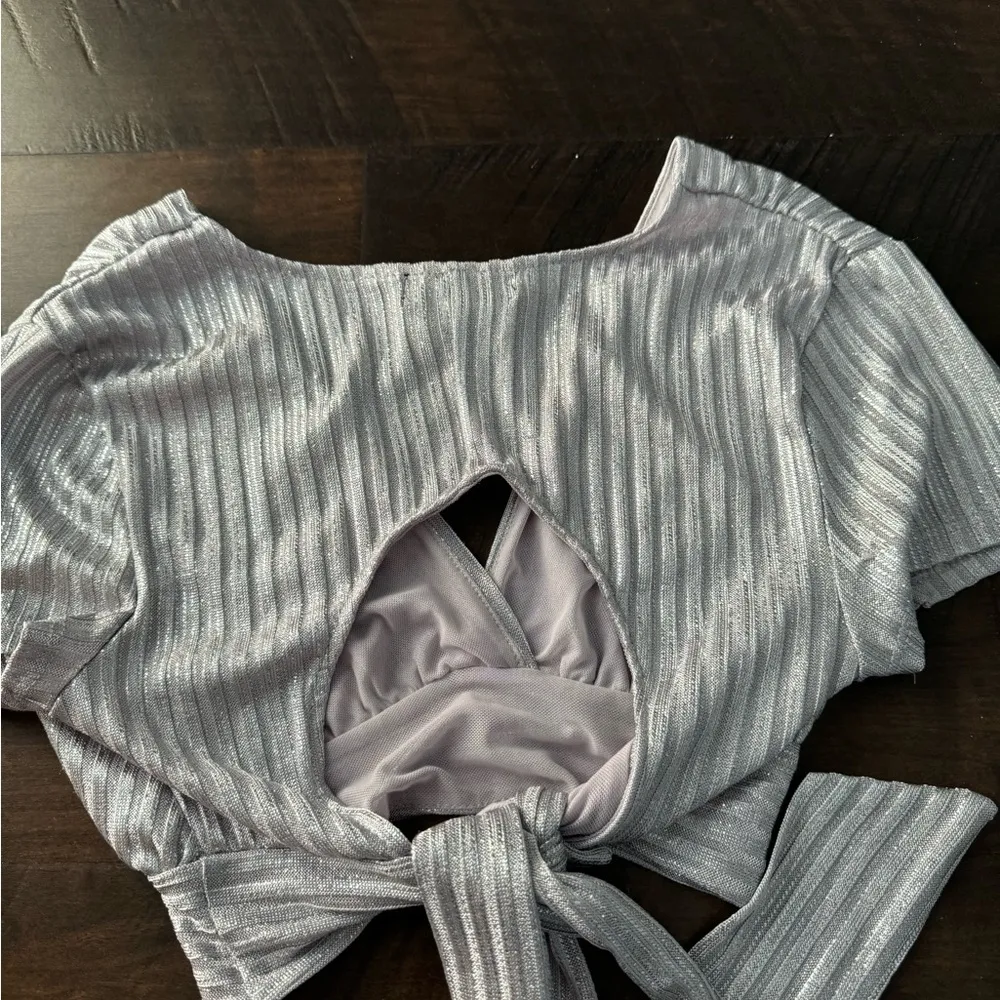 (3/$40 Item) Bershka Sparkly Top - Image 12