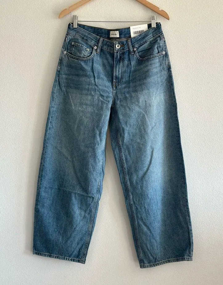 Everlane Loose Curve Jean in Tungsten Bright, Size 28 - Image 7