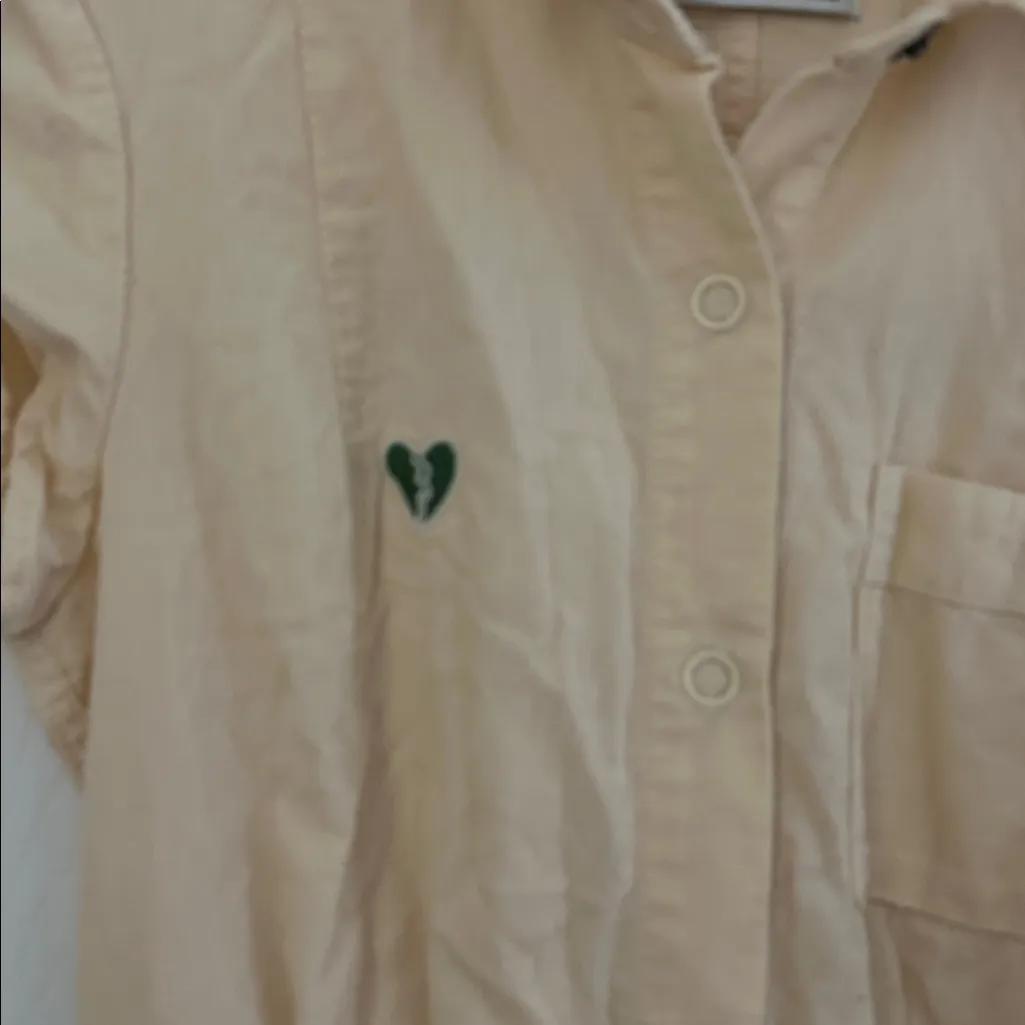 Urban Outfitters Quinn Shortie Knock Out Corduroy Romper - Image 5