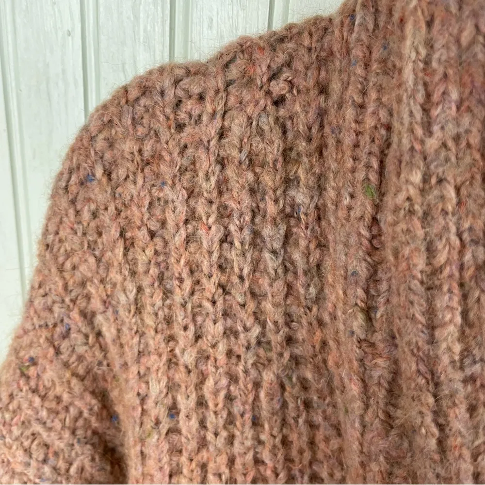 Madewell Space Dye Shawl Collar Cardigan Sweater Size XS Spacedye Cotton Candy - Image 9