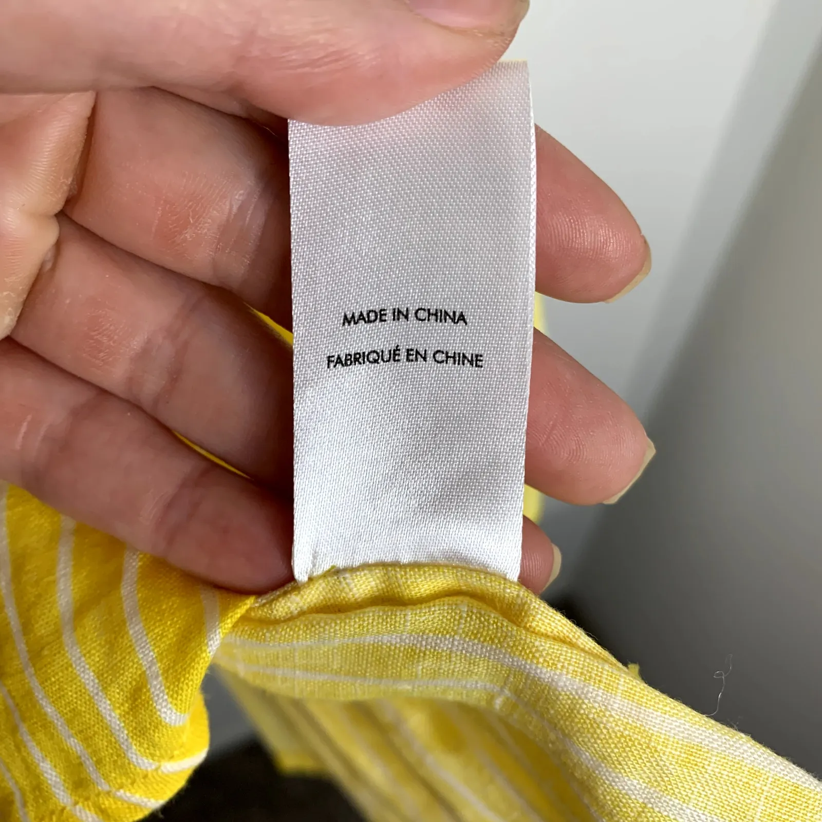 Solid & Striped The Parker Dress in Ditsy Floral Yellow Womens Medium - Image 9