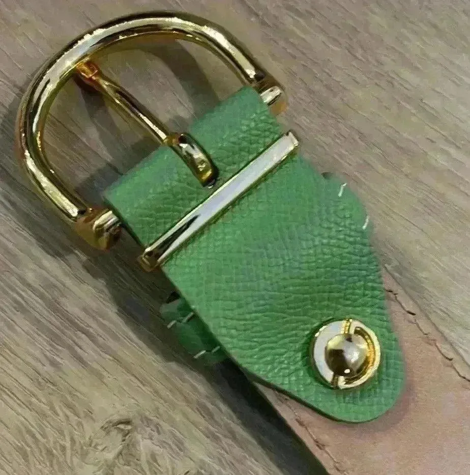 L.E.N Epsom Leather Belt - Image 6