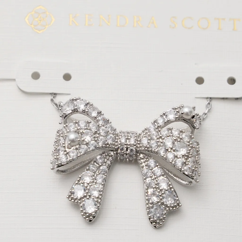 Kendra Scott -  Krista Bow Short Pendant Necklace - Image 4