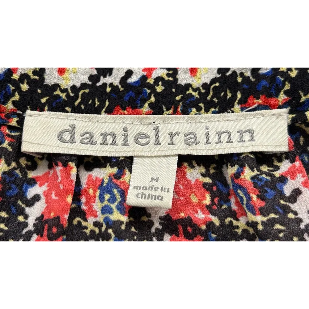 Daniel Rainn  | Women's Multicolor Abstract Vibrant Print Lined Dress | Medium - Image 3