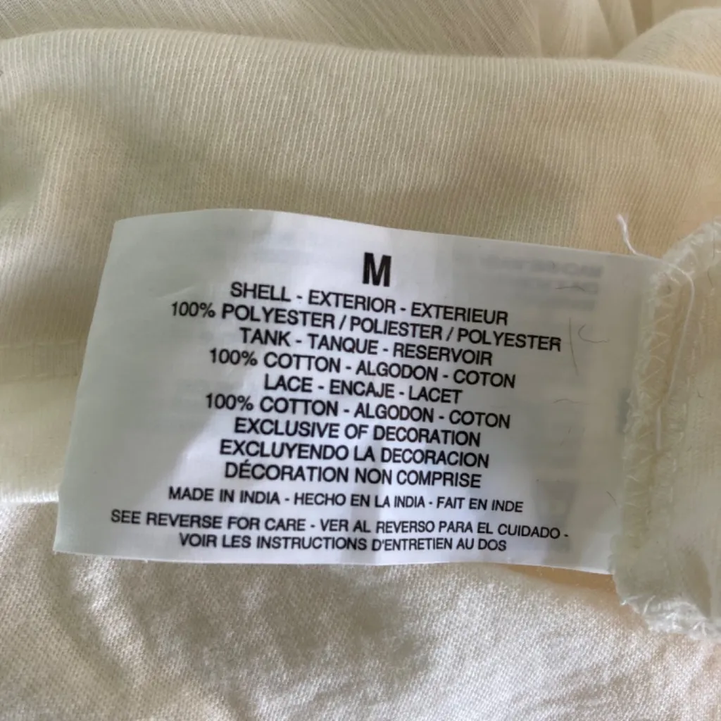 Nine West Vintage American Collection Boho top medium - Image 4