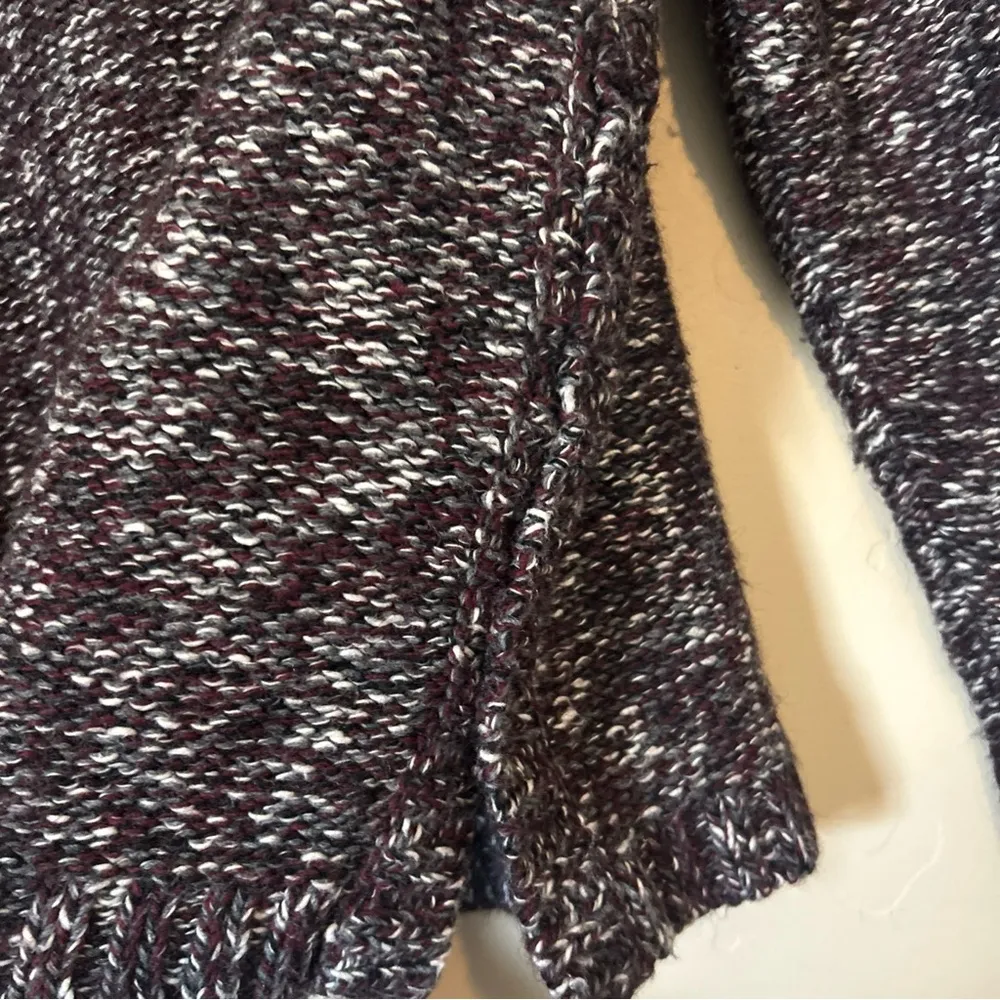 Madewell Firelight Pullover Wool Alpaca Marled Cable Knit Sweater Sz Large - Image 7