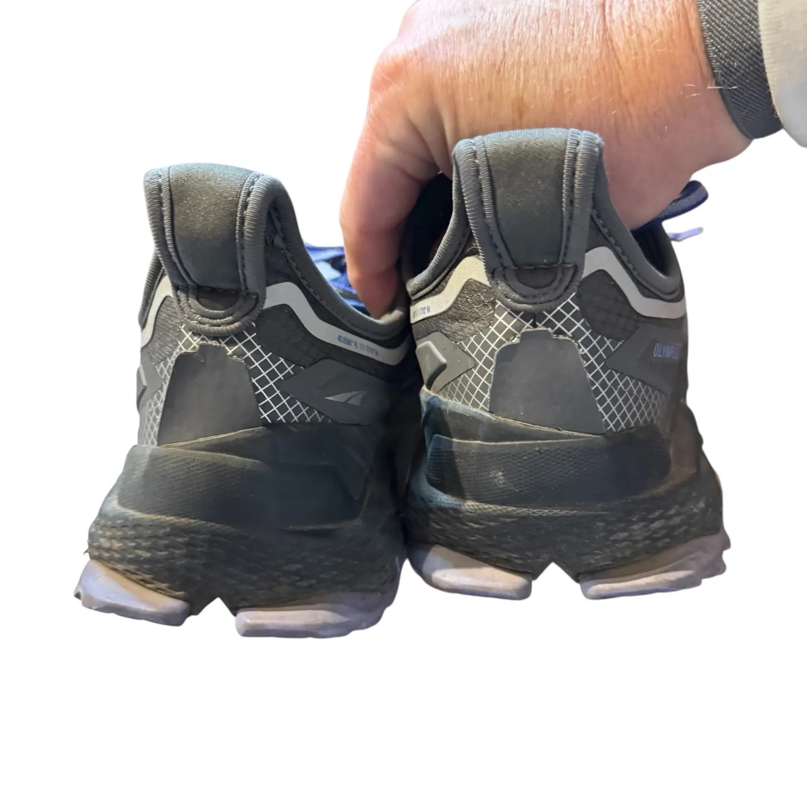 Altra Olympus 5‎ Shoes Womens Size 8.5 Trail Running Vibram Megagrip AL0A7R74020 Gray - Image 7