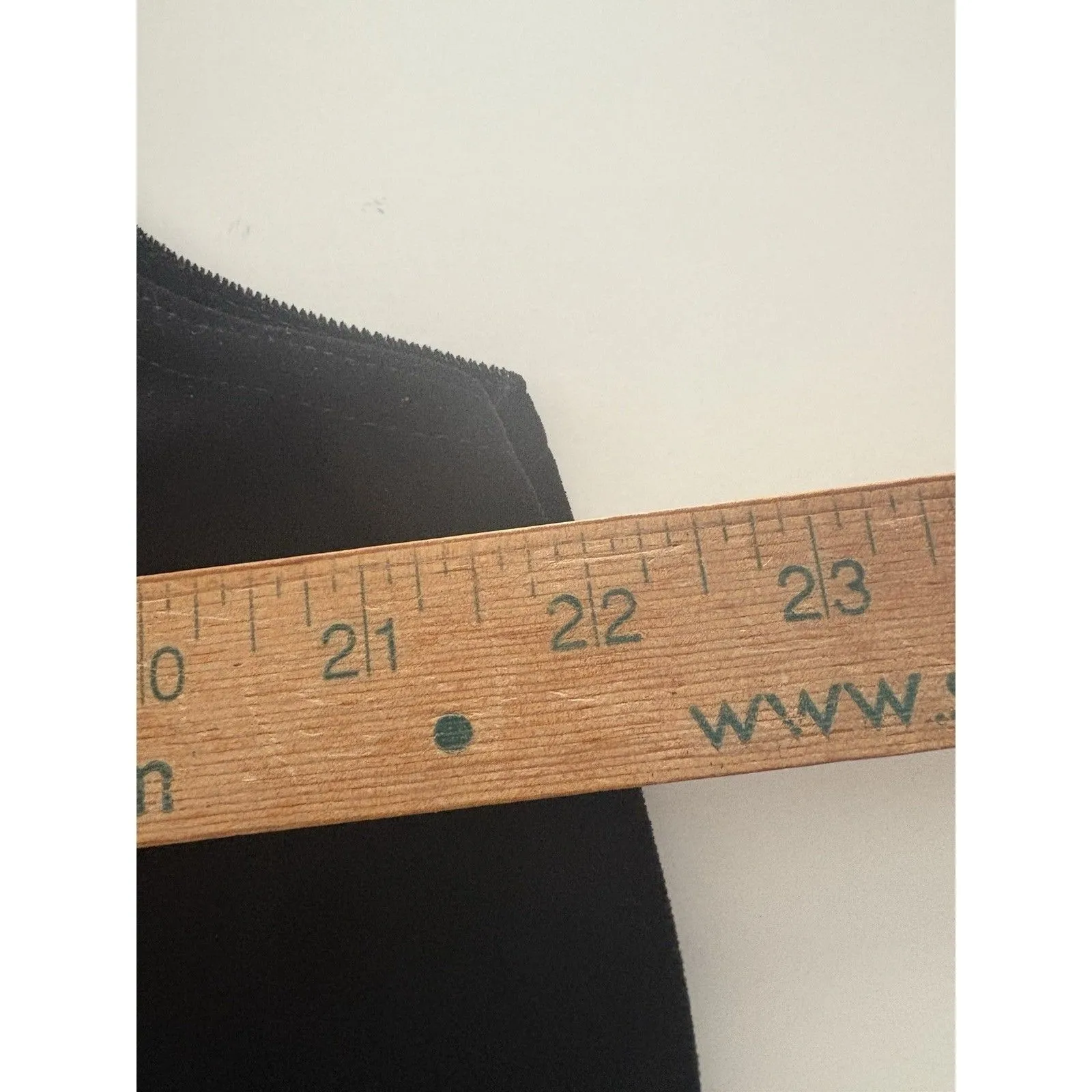 Dressbarn Maxi Dress Sz 16W Black Velvet Whimsigoth Vamp Witchy Cocktail Party - Image 9