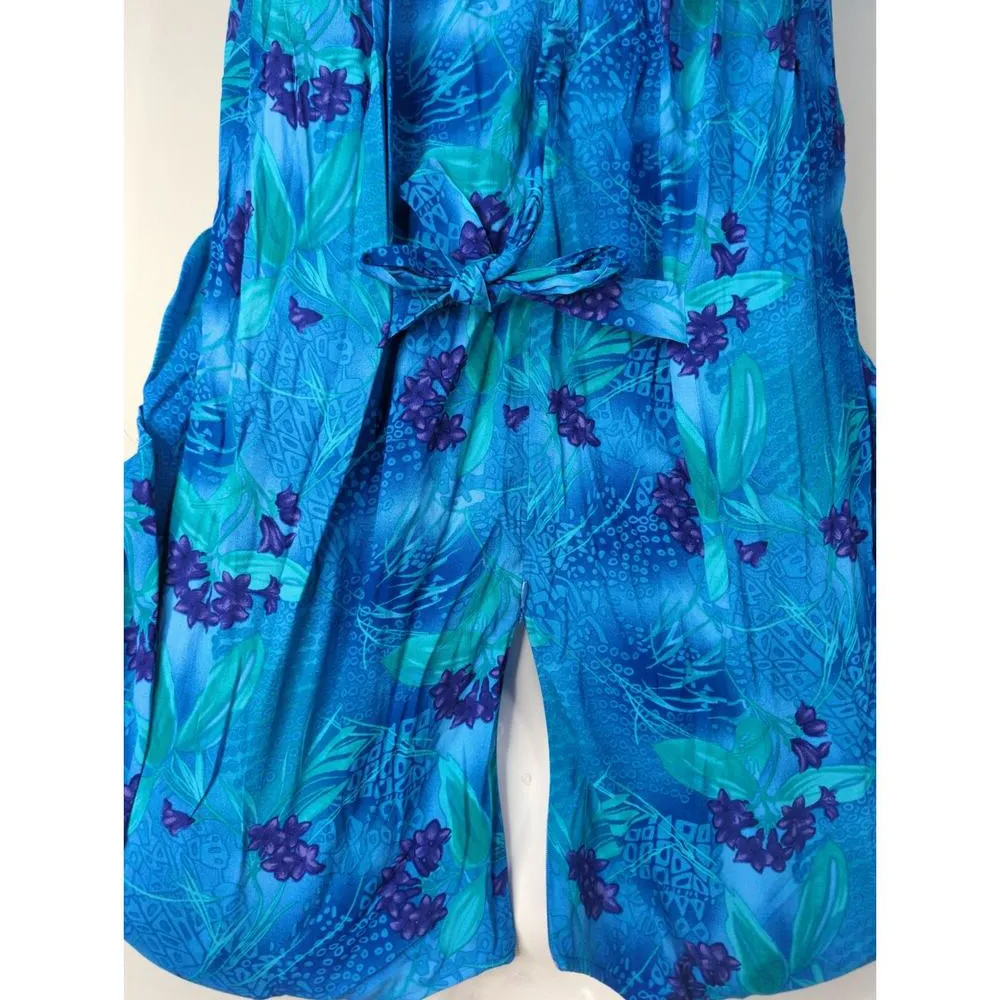 Coldwater Creek Floral Pin tucked Maxi Dress‎ Size 24 NWT Boho Coastal Grandma - Image 5