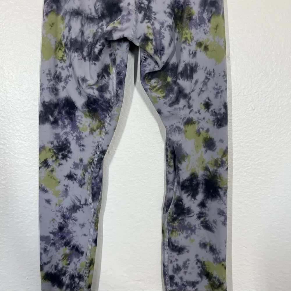 Lululemon  Radial Tie Dye Mauve Grey Multi Align High-Rise Pant 28" - Image 12