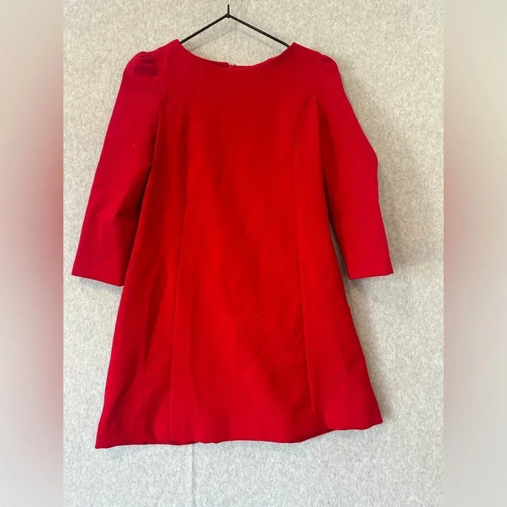Zara Trafaluc Rich Red Mini dress Size  XS. Bloggers Favorite D0659 - Image 2