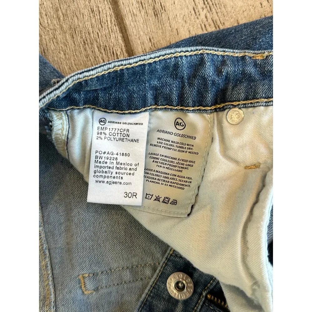 AG Adriano Goldschmied Farrah High-Rise Skinny Ankle Jean size 30R - Image 4