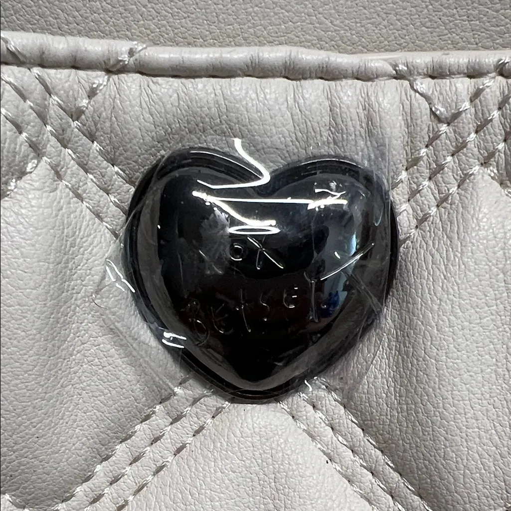 Betsey Johnson | XO Wally Quilted Shoulder Bag w/ Crossbody Strap - Image 3