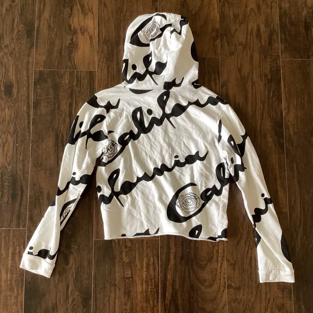 On Fire Cropped Hoodie - Image 6