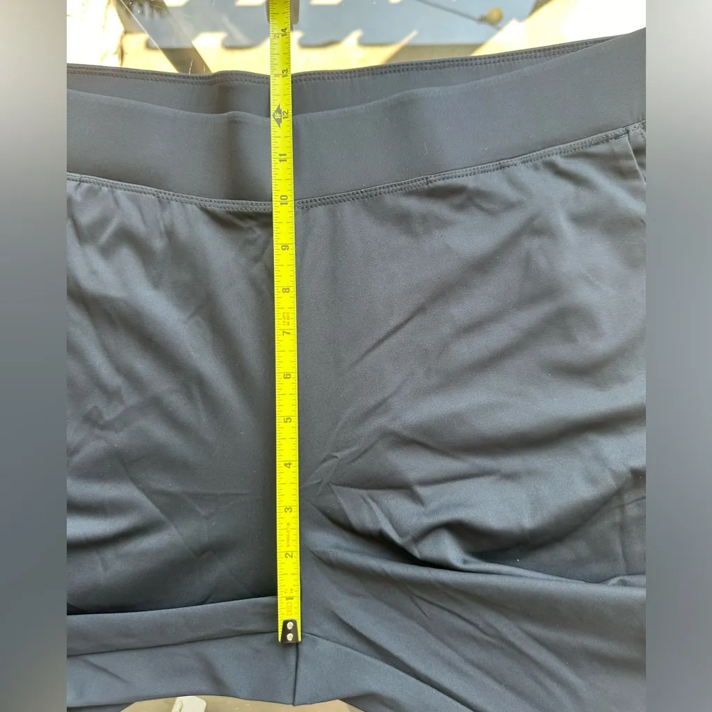 Greg Norman Ribbed Sides Pull On Performance Golf Pants in Black Size XL NWT - Image 3