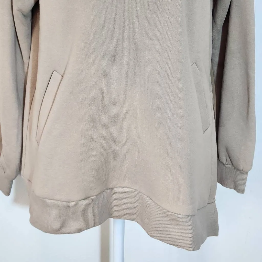 Doe and Rae Tan Oversized Pullover NWT Size Small Tan Oversized Sweatshirt - Image 4