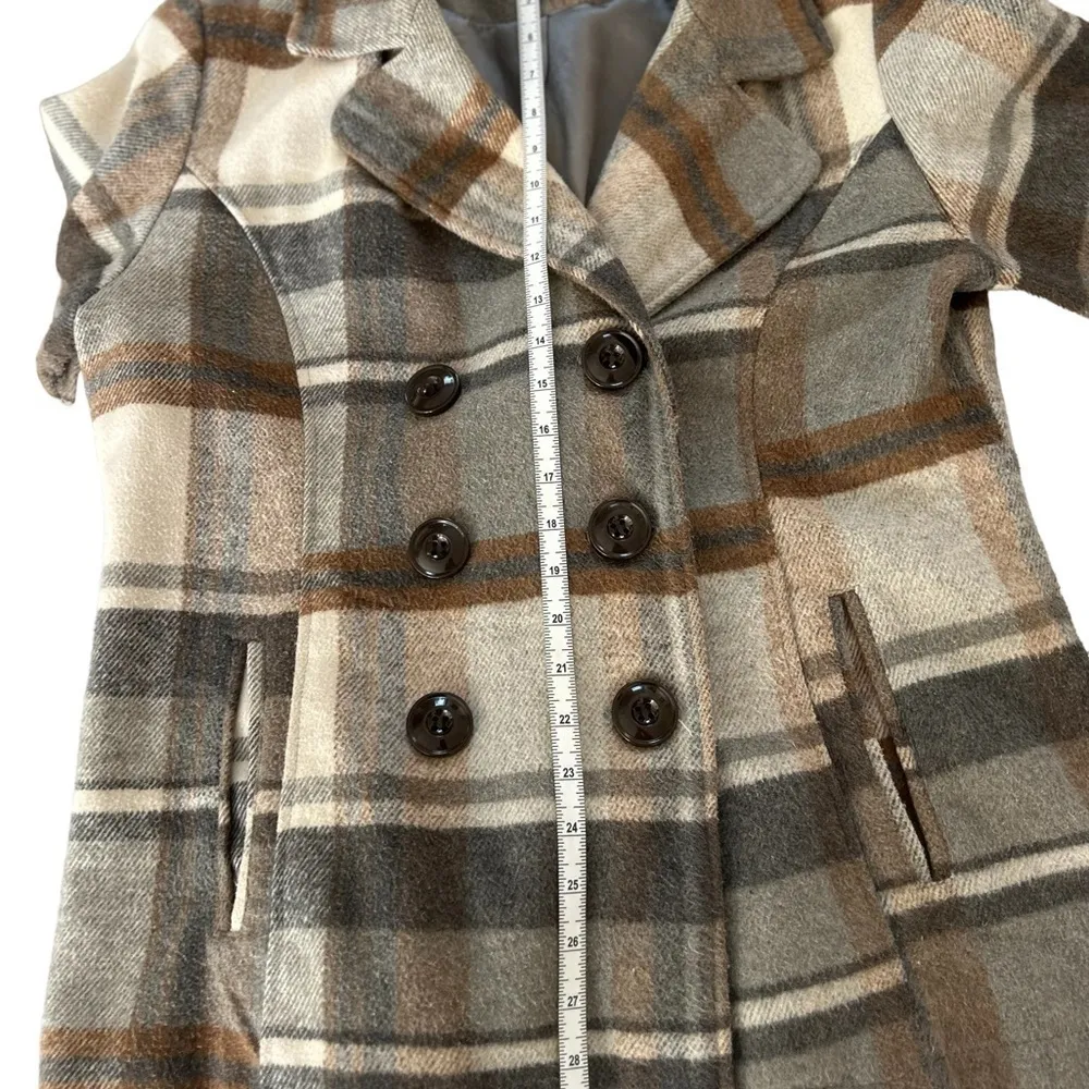 Attention Wool Blend plaid‎ jacket - Image 11