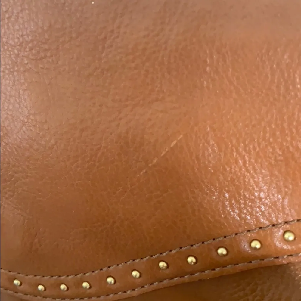 MK saddle bag Y2k 90’s 2000’s Michael Kors Vintage retro Leather satchel Handbag - Image 4