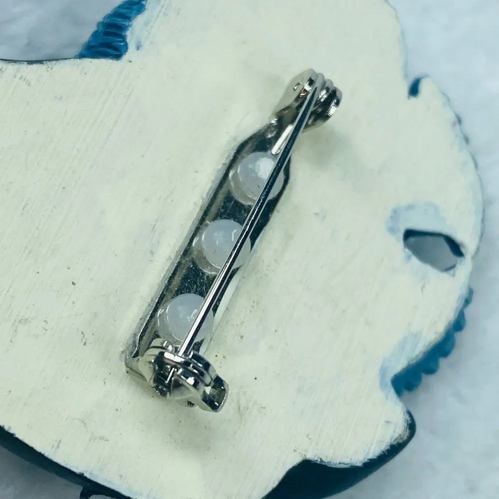 Penguin Winter Holiday Long Spring Legs Scarf Yellow Feet Blue White Yellow - Image 6