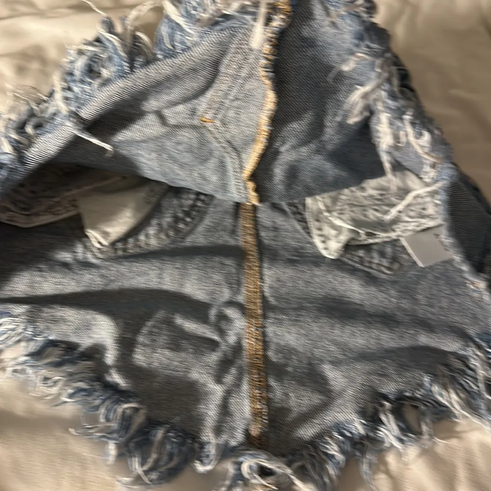 We the free denim skirt size 24 euc - Image 4