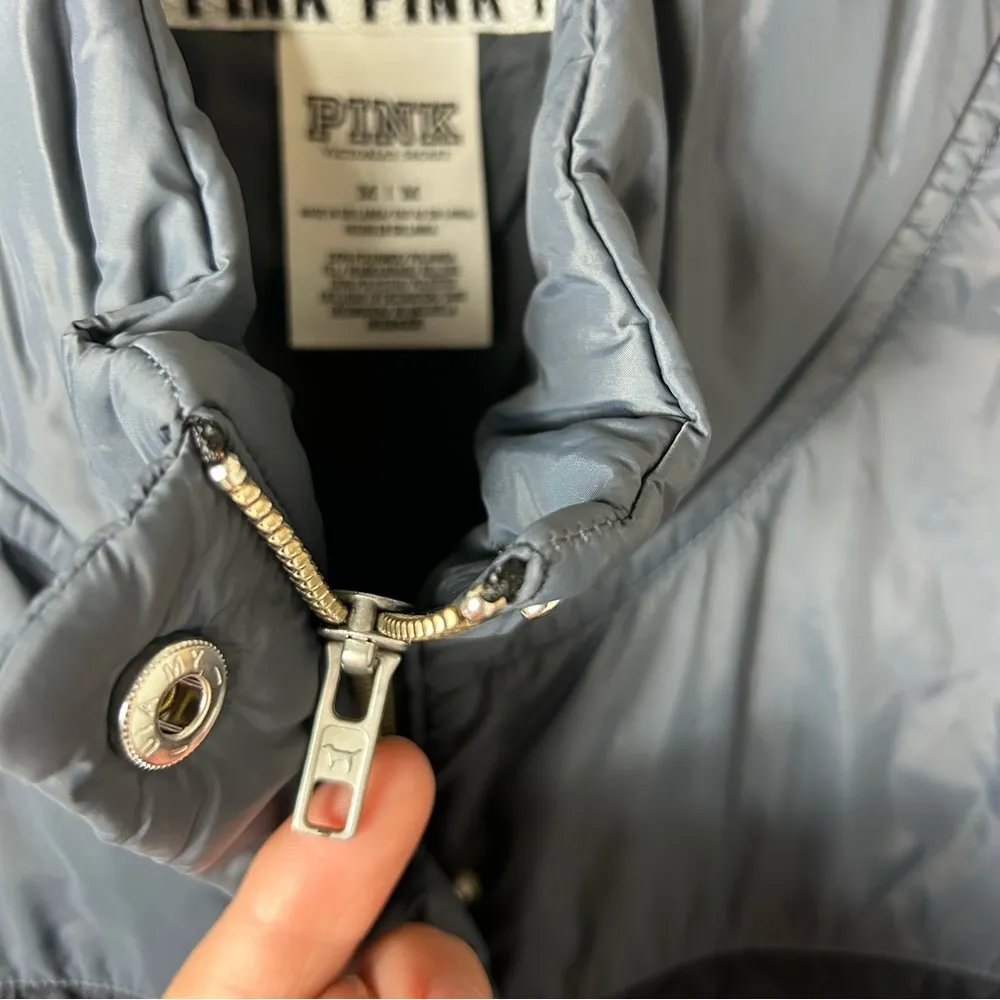 VS PINK | Quilted Puffer Vest Jacket Size M - Image 11