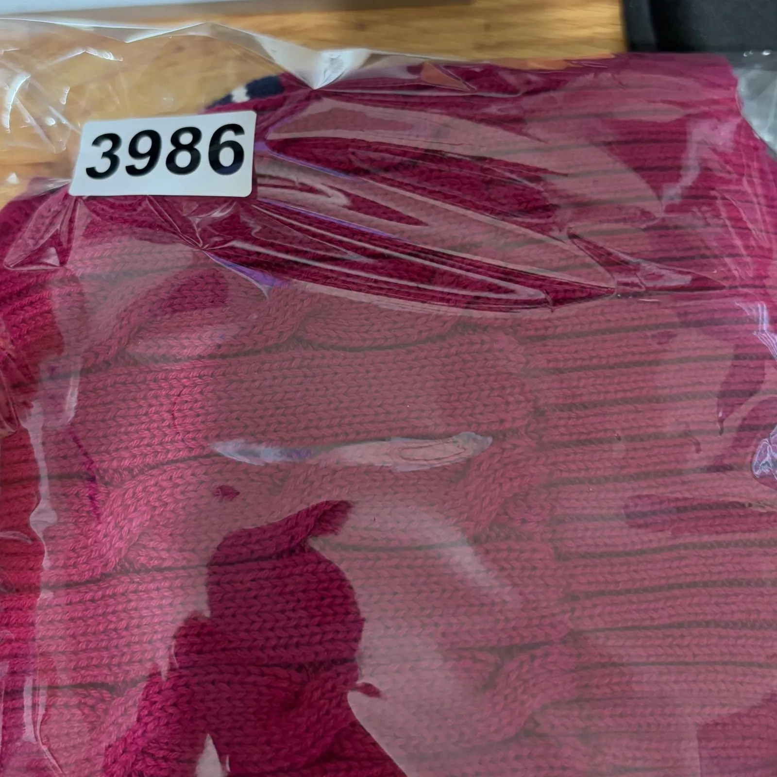 Lauren Ralph Lauren Women Sweater L Pink Cable‎ Knit V Neck Preppy Academia Y2K - Image 6