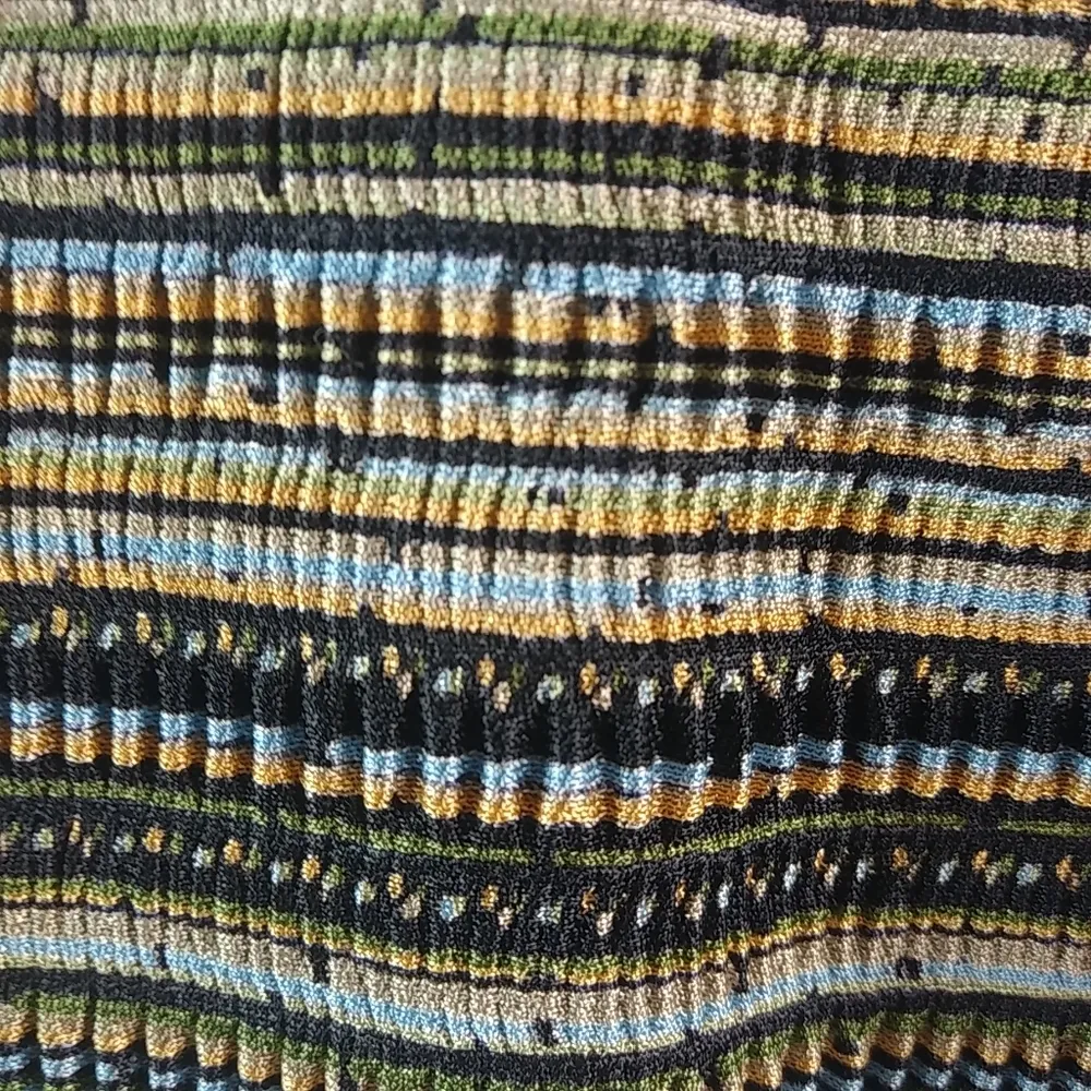 Dressbarn XL 14/16 Fall Stripes Sleeveless Top - Image 4