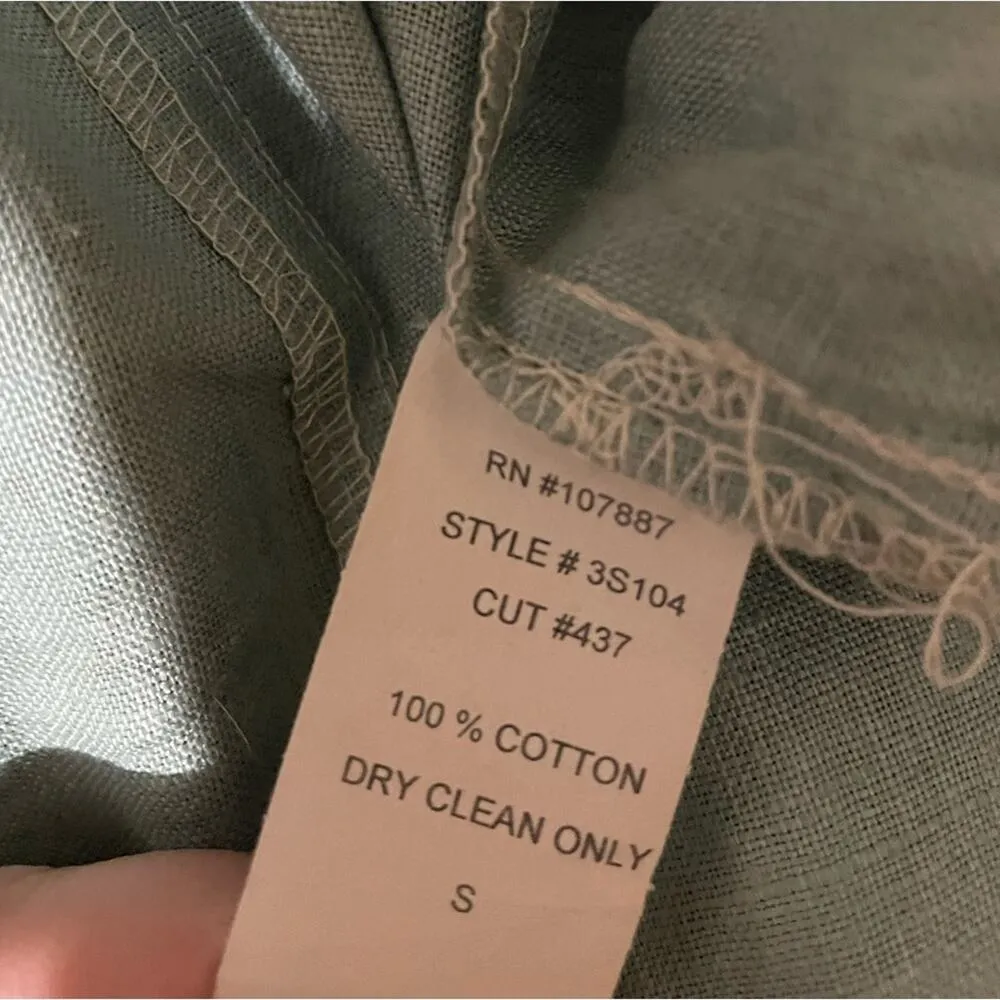 Western paisley button down shirt blue - Image 10