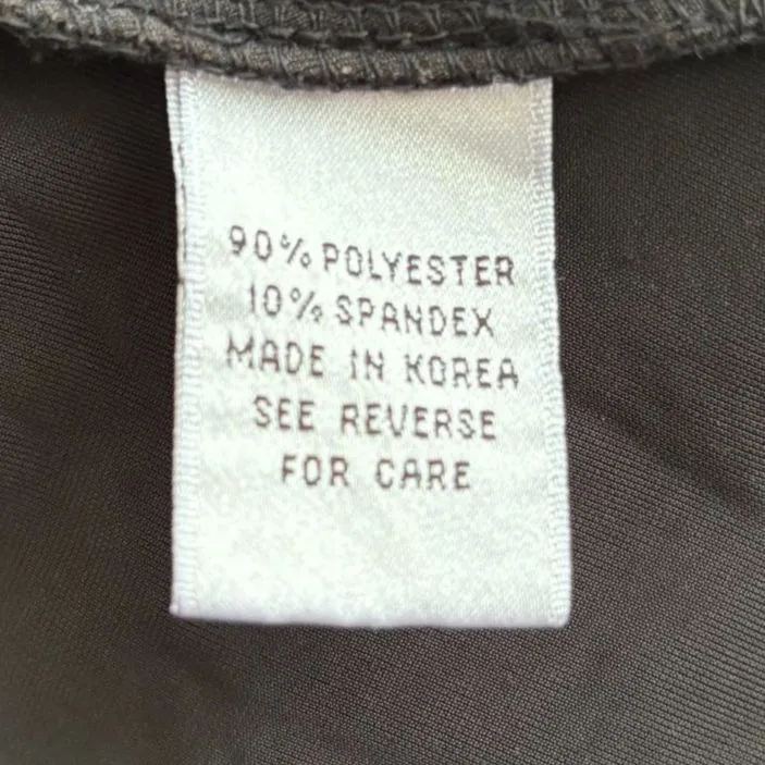 Talbots Belted Faux Wrap Dress Black Velvet Holiday‎ Party Chic Size 4 Petite - Image 6