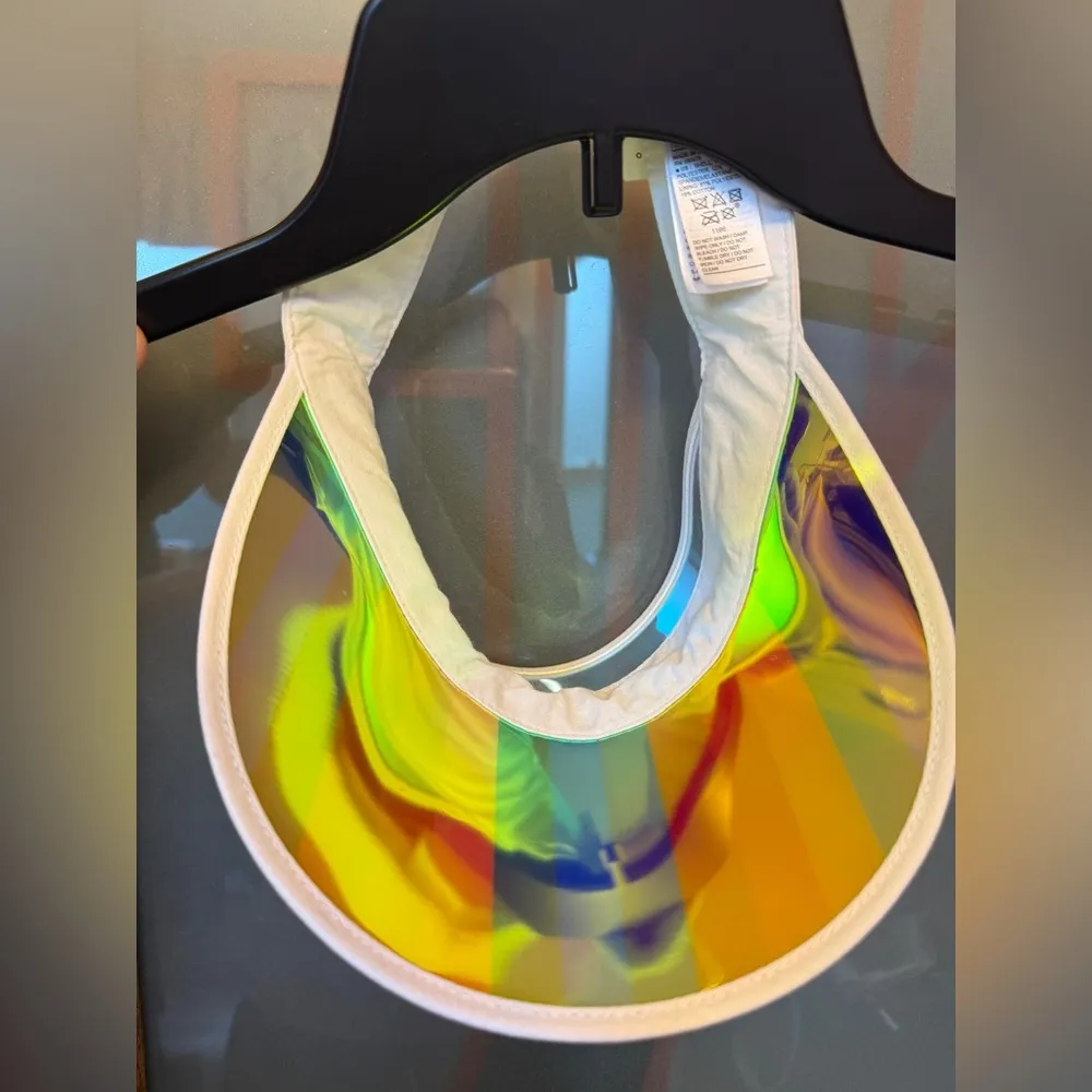 Old Navy Canvas Rainbow “ Pride Month” Special Tote & Visor NWT - Image 6