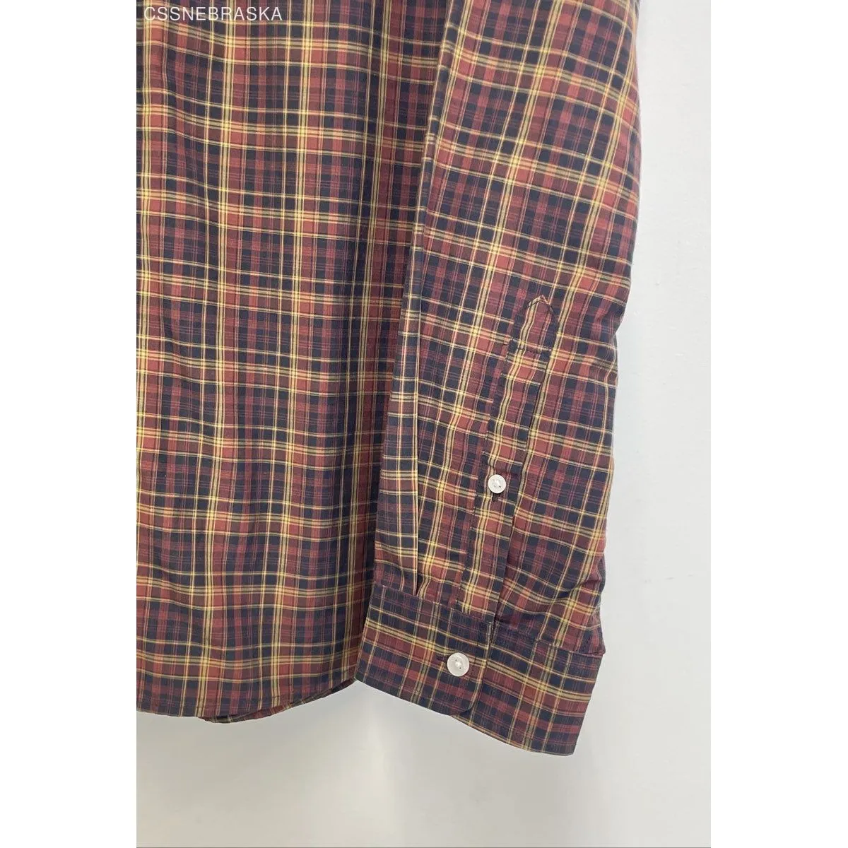 Eddie Bauer Multicolor Plaid Button Down‎ Long Sleeve Shirt Size XL - Image 2