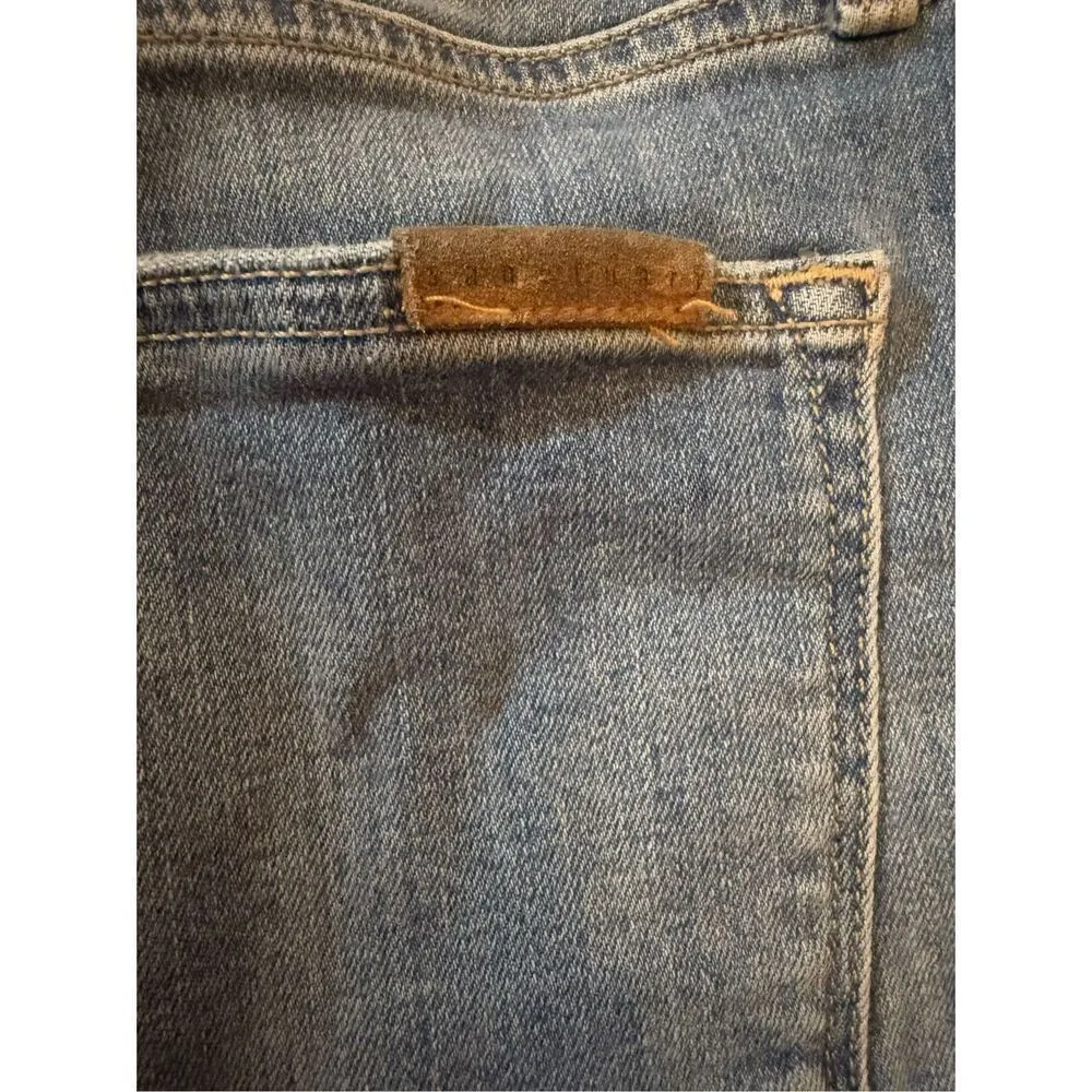 Sanctuary Womens Robbie Distressed Skinny High Rise Jeans Sz 28 - Image 4