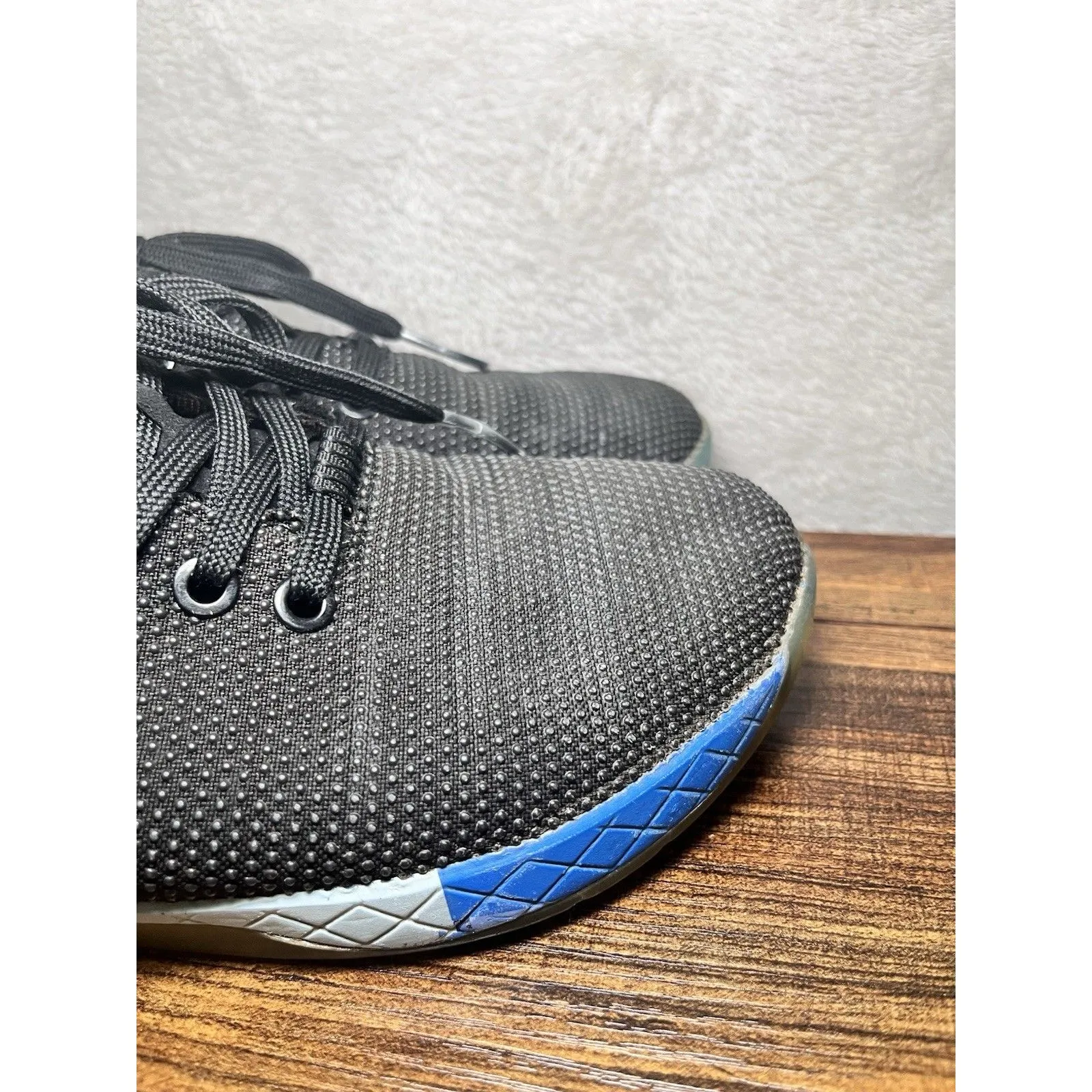 Nobull Superfabric Trainer Men's Size 5.5 Women's 7 Black Lightning Sneakers - Image 3