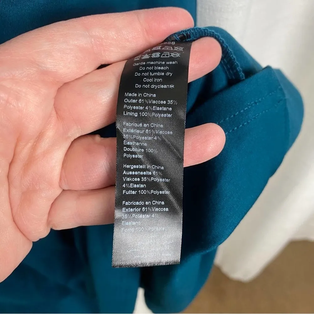 City Chic Teal Blue Cute Girl Dress Sz.M(18) NWT - Image 14