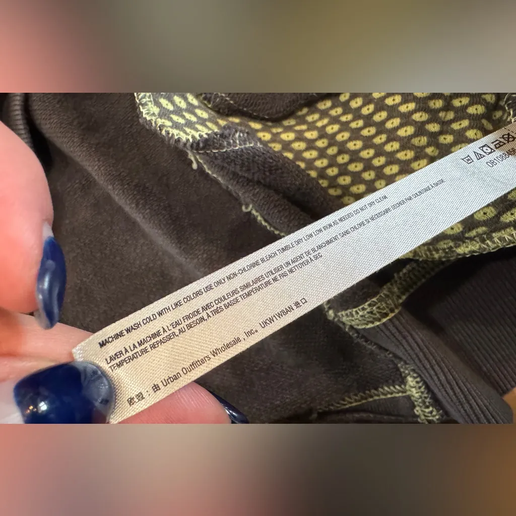 Free People Movement Go For Gold Reversible Pullover DYED gray size large - Image 3