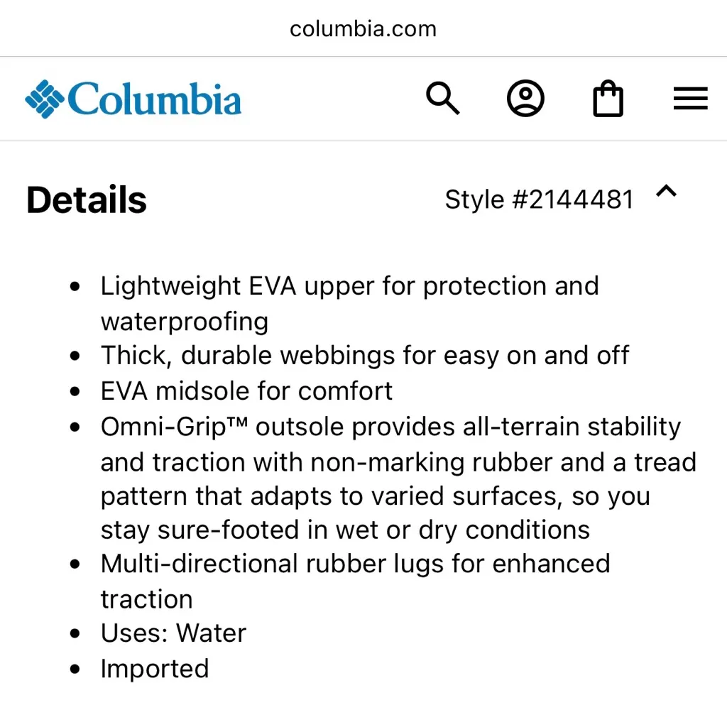 Columbia Women’s Mudranger Boot Black Waterproof Ankle Rain Boots Sz 7/38 - Image 15