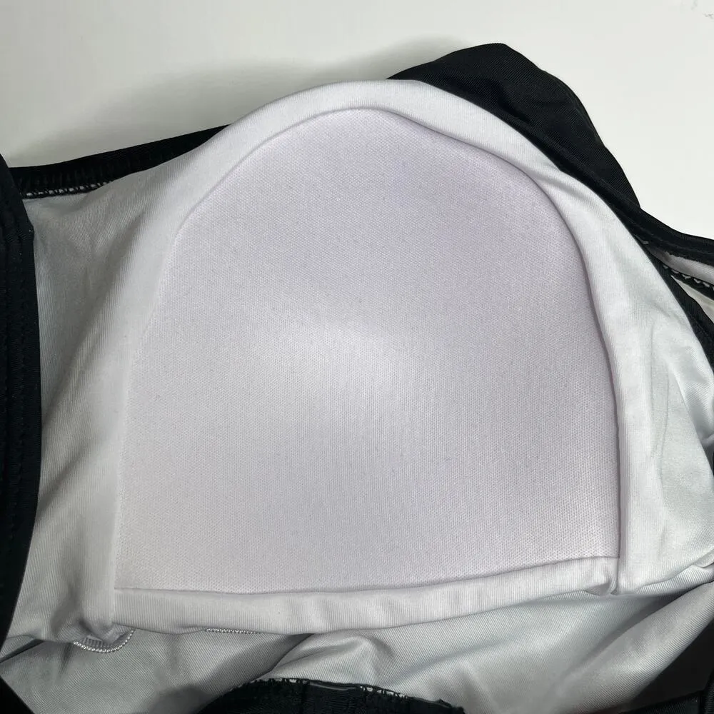 One Piece Modest Black Swimsuit New L Size L - Image 4