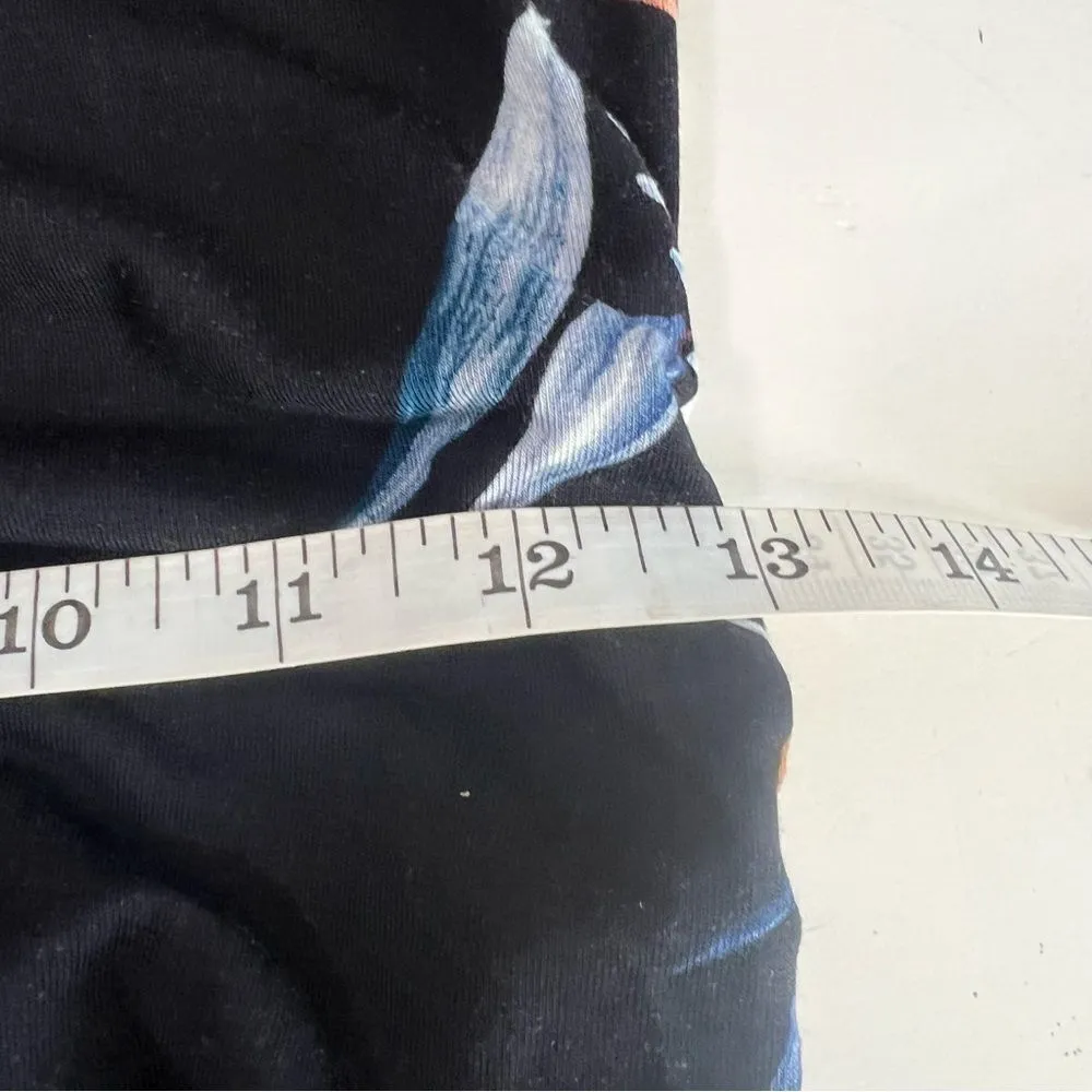 Yumi Kim NWT Blossom Maternity Dress Blossom Sky Floral Ruched Midi Dress XXS - Image 9