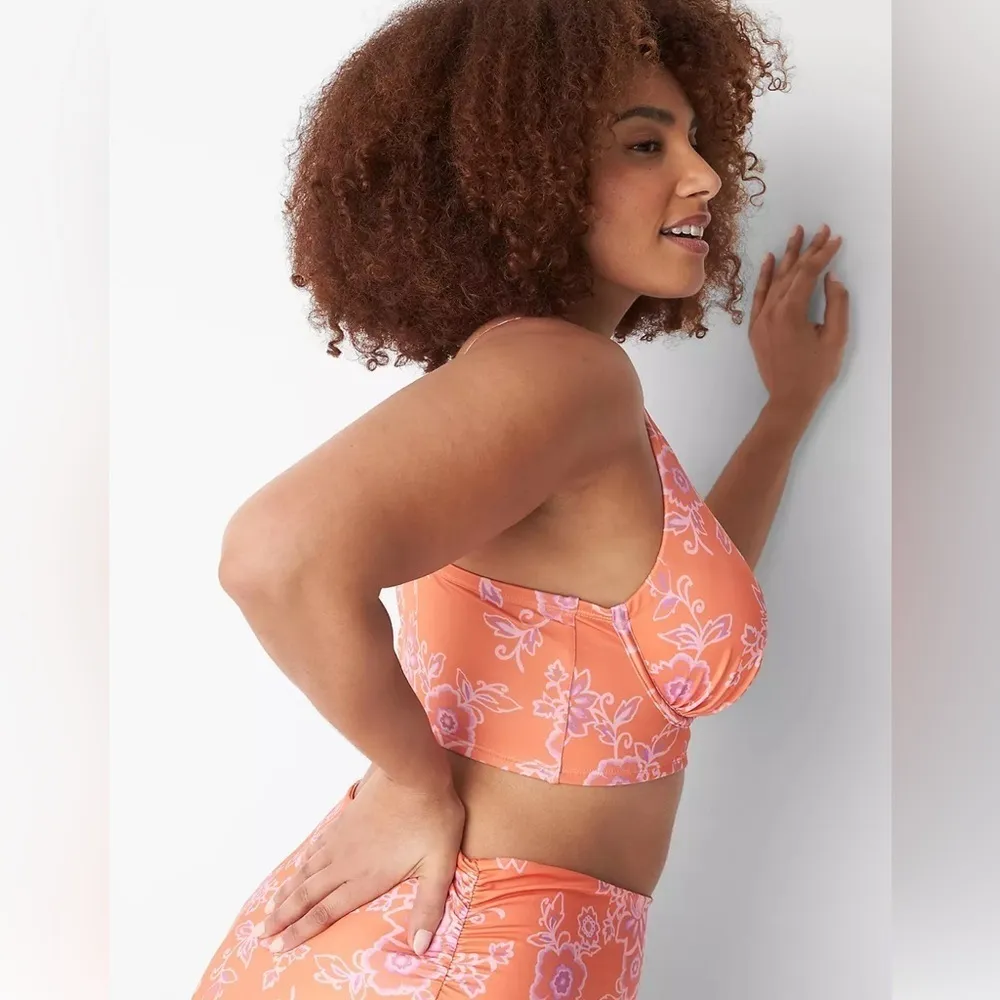 Underwire V-Wire Bikini Swim Top 767 - Image 11