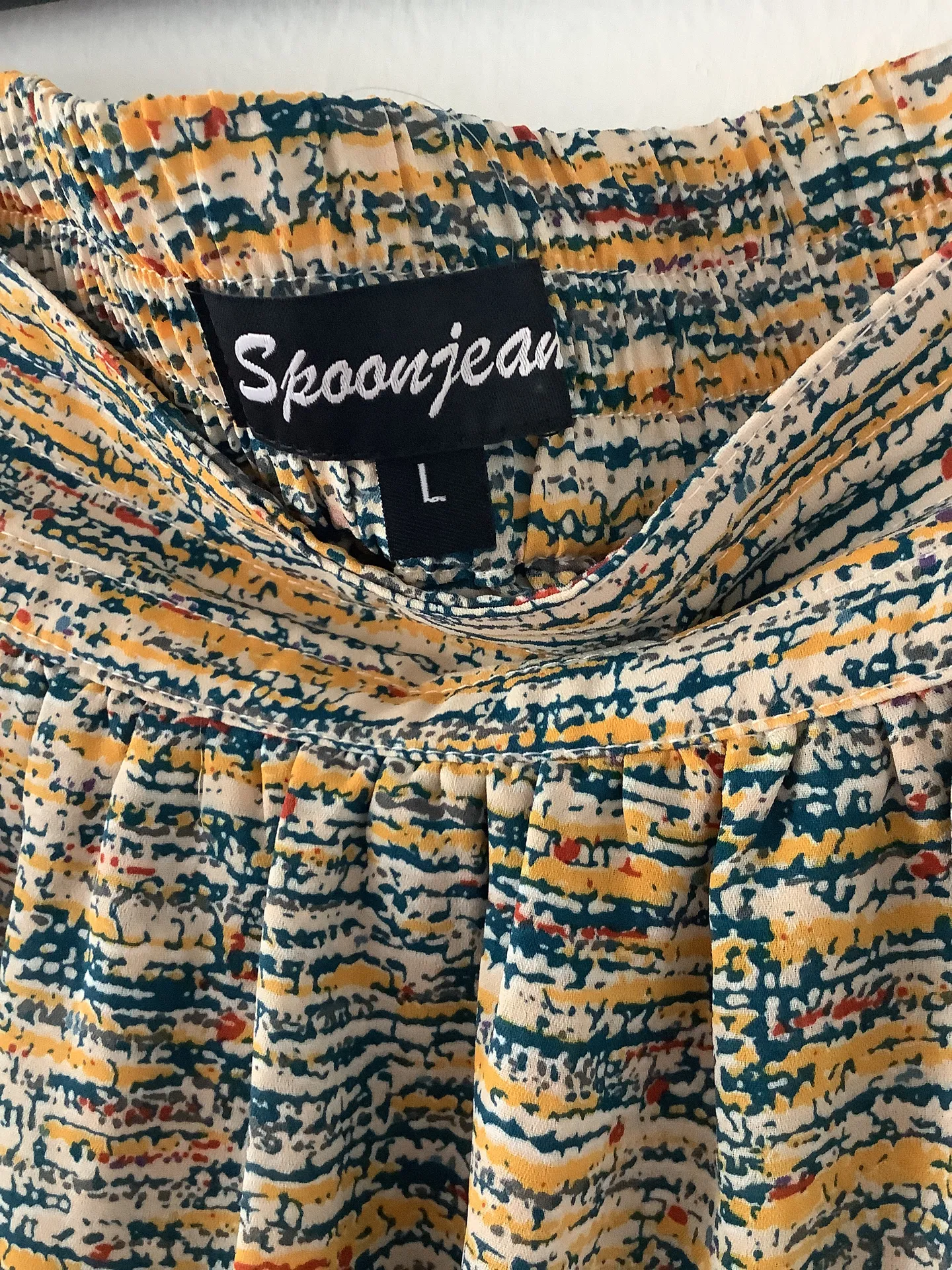 Spoon Jeans New Skirt Yellow Size L - Image 3