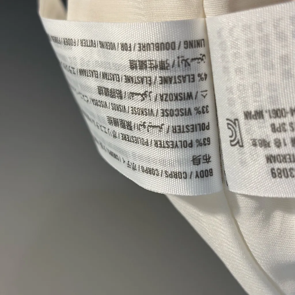 NWT Abercrombie & Fitch Mini Pleated Skort Cream Small. Tennis Coquette Preppy - Image 10