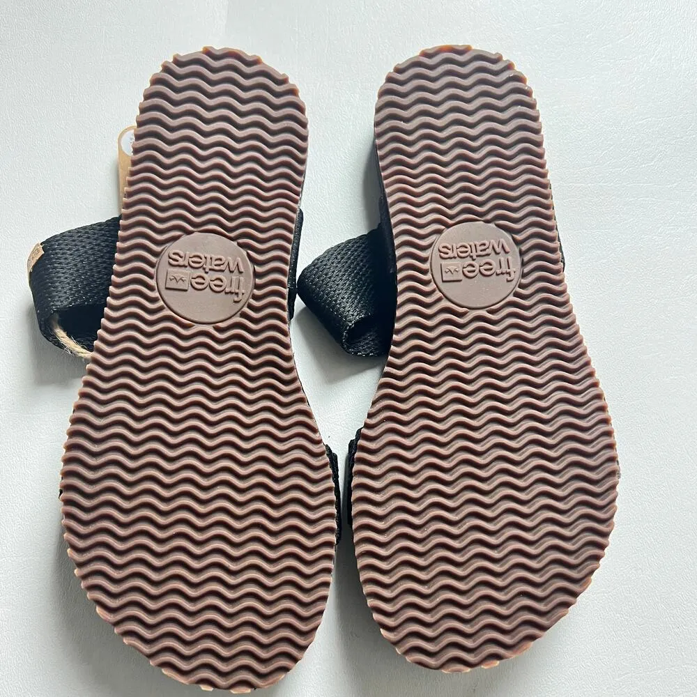 Freewaters Women’s Double. Strap Supreem La Jolla Black Sandal Sz 7 - Image 6