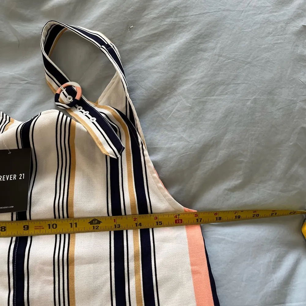 NWT: shorts romper colorful stripes - Image 3