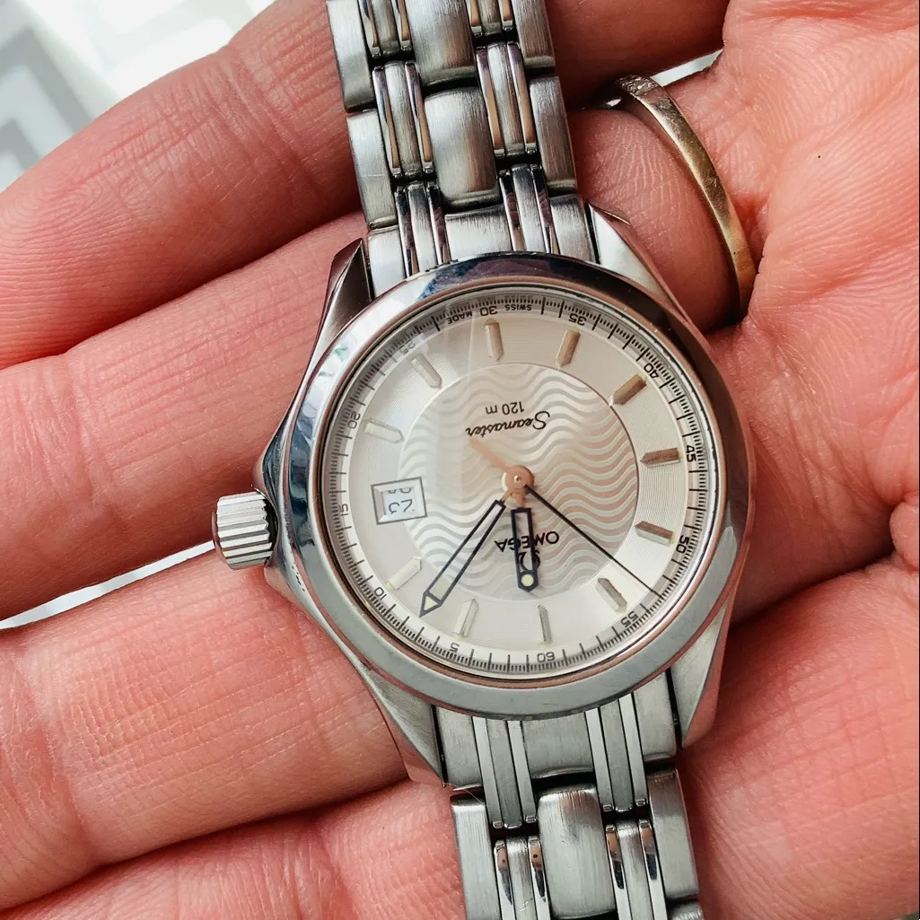 Ladies OMEGA SEAMASTER watch BEAUTIFUL ❤️❤️❤️ Silver - Image 6