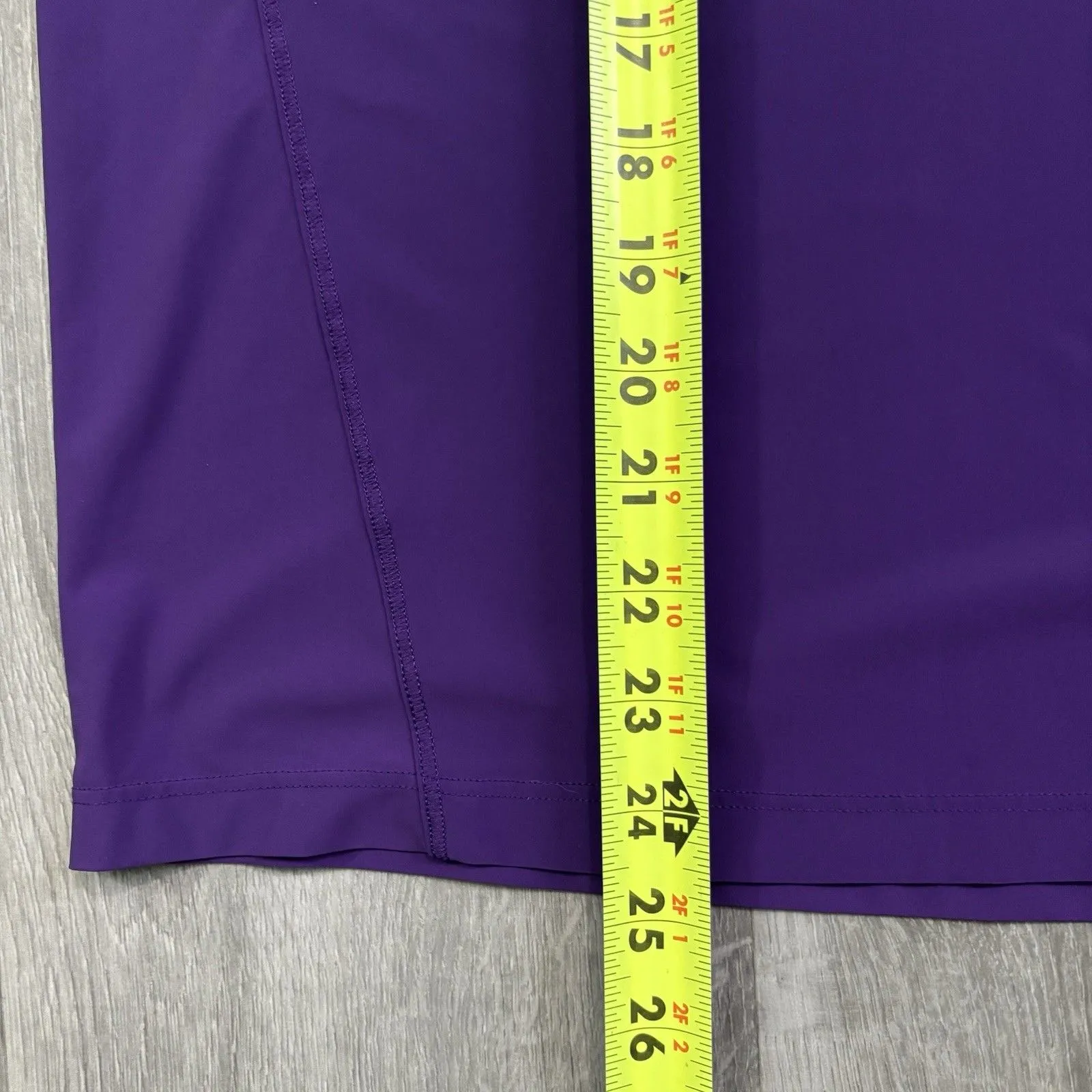 Athleta Purple Shirt Top Women’s Size Medium Gym Workout Yoga Casual Stretch - Image 8