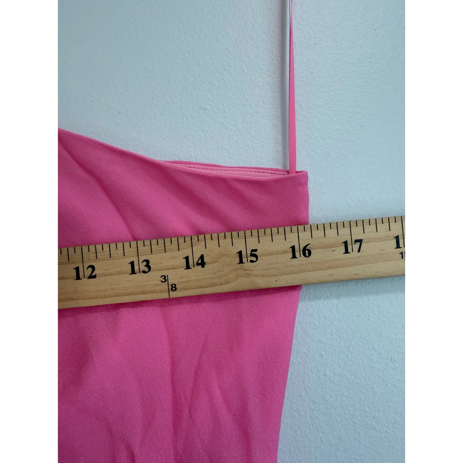 Sau Lee Helene One Shoulder Elegant Side Ruched Split Hem Pink Dress $450 size 6 - Image 10