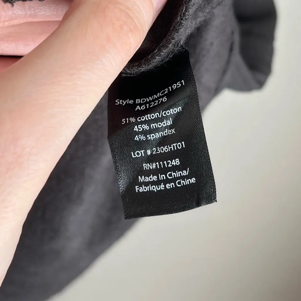 Barefoot Dreams Malibu Collection Brushed Luxe Lounge Parka Carbon Grey Large - Image 8